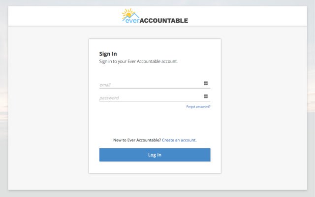 Ever Accountable For Chrome  from Chrome web store to be run with OffiDocs Chromium online