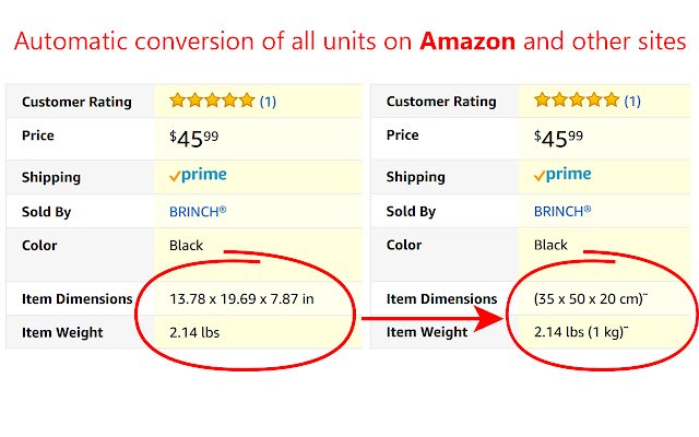 Everything Metric Auto Unit Converter  from Chrome web store to be run with OffiDocs Chromium online