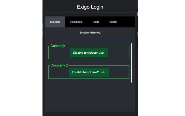 Exigo Login  from Chrome web store to be run with OffiDocs Chromium online