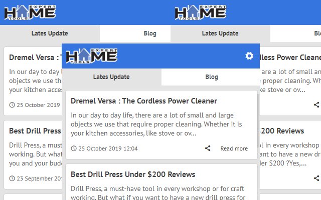 Expert Home Tools Update Latest News  from Chrome web store to be run with OffiDocs Chromium online