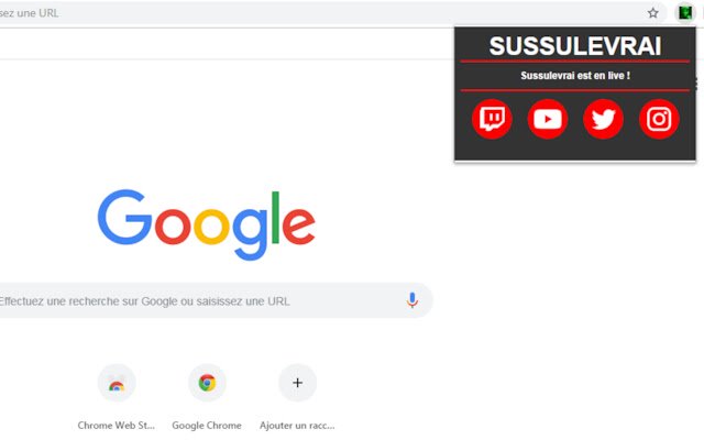Extension Twitch SussuleVrai  from Chrome web store to be run with OffiDocs Chromium online