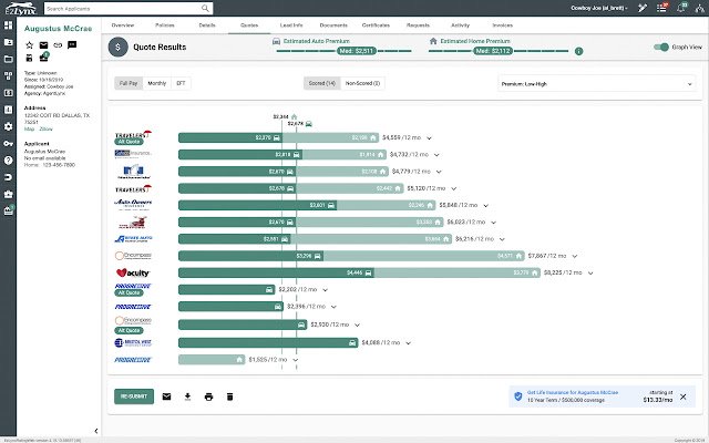 EZLynx Carrier Integration  from Chrome web store to be run with OffiDocs Chromium online