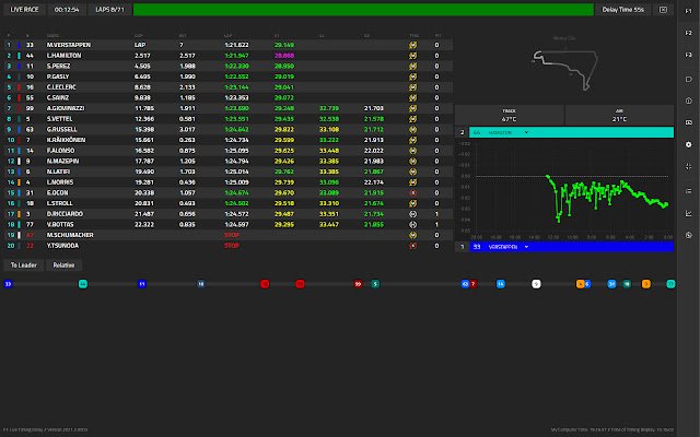 F1 verzögertes Live-Timing aus dem Chrome-Webshop, das mit OffiDocs Chromium online ausgeführt werden soll