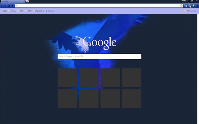 Fading Eagle de la boutique en ligne Chrome sera exécuté avec OffiDocs Chromium en ligne