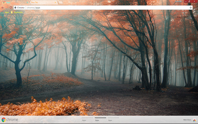 FallForest  from Chrome web store to be run with OffiDocs Chromium online