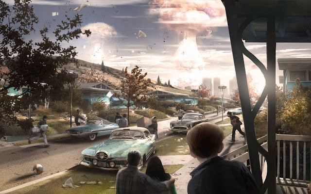 Fallout 4: Beginning  from Chrome web store to be run with OffiDocs Chromium online