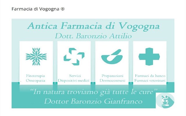 Farmacia Vogogna  from Chrome web store to be run with OffiDocs Chromium online