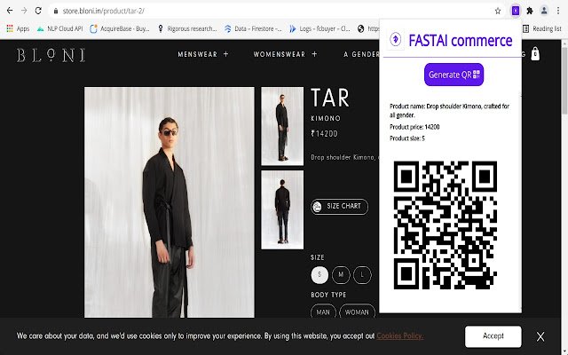 FASTAI commerce  from Chrome web store to be run with OffiDocs Chromium online