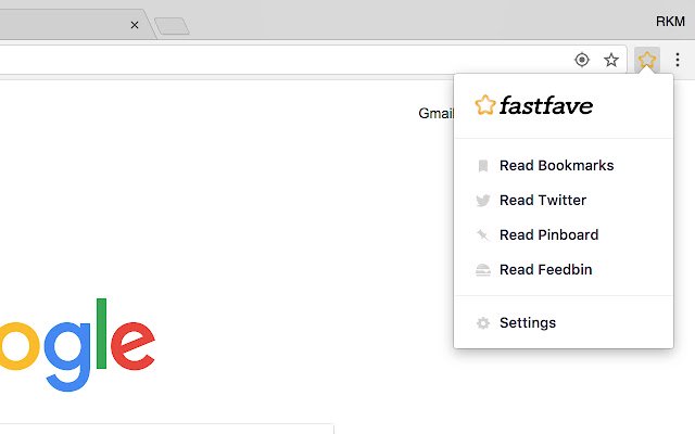 Fastfave  from Chrome web store to be run with OffiDocs Chromium online