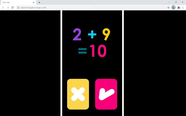 El juego educativo Fast Math de Chrome web store se ejecutará con OffiDocs Chromium en línea