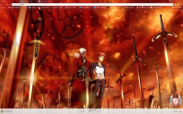 Fate Stay Night Theme 02 1366x768  from Chrome web store to be run with OffiDocs Chromium online