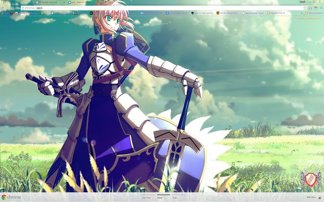 Fate Stay Night Theme 11 1600x900  from Chrome web store to be run with OffiDocs Chromium online