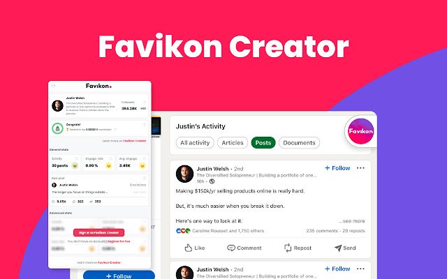 Favikon Creator  from Chrome web store to be run with OffiDocs Chromium online