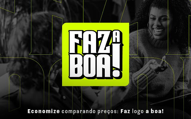 Faz a Boa! Seu comparador de preços  from Chrome web store to be run with OffiDocs Chromium online