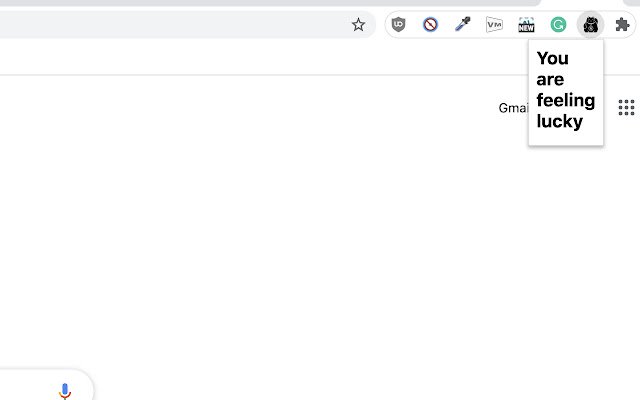 Feeling Lucky Again  from Chrome web store to be run with OffiDocs Chromium online