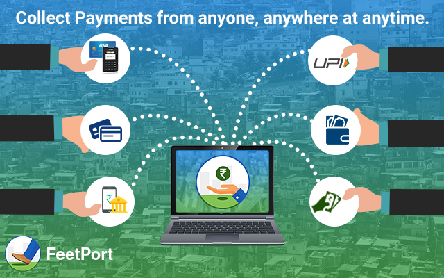 FeetPort Payments Collection app  from Chrome web store to be run with OffiDocs Chromium online