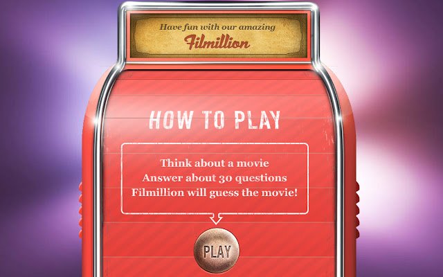 Filmillion, Movie Guessing Game  from Chrome web store to be run with OffiDocs Chromium online