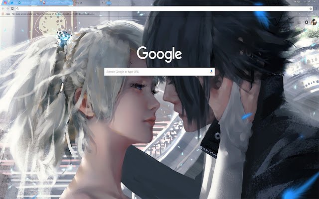 Final Fantasy XV | Kiss of the Moon and Night  from Chrome web store to be run with OffiDocs Chromium online