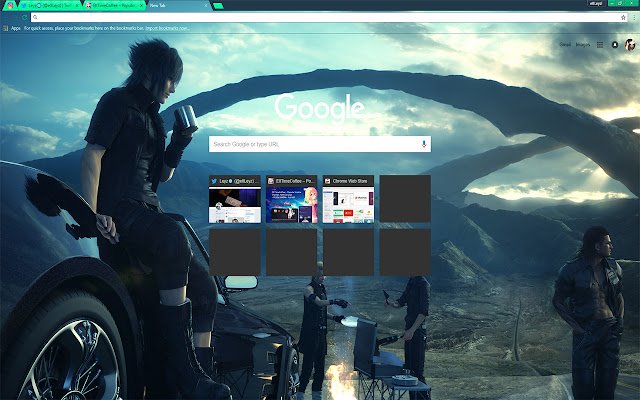 Final Fantasy XV | The Other Side Game THEME  from Chrome web store to be run with OffiDocs Chromium online