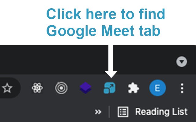 Find Google Meet  from Chrome web store to be run with OffiDocs Chromium online