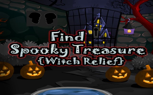 Find Spooky Treasure Witch Relief  from Chrome web store to be run with OffiDocs Chromium online