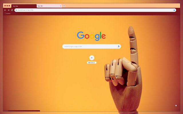 Finger aus dem Chrome-Webshop zur Ausführung mit OffiDocs Chromium online