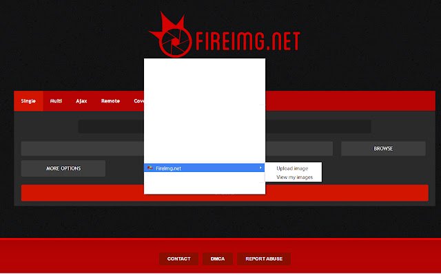 FireImg Uploader for Google Chrome™  from Chrome web store to be run with OffiDocs Chromium online