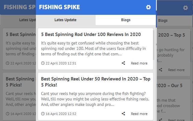 Fishing SpikeUltimo aggiornamento delle notizie dal negozio web di Chrome da eseguire con OffiDocs Chromium online