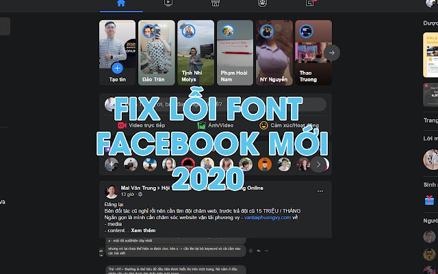 Fix Lỗi Font FB Thắng DGM  from Chrome web store to be run with OffiDocs Chromium online