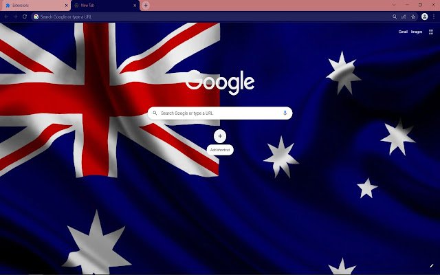 Flag Australia  from Chrome web store to be run with OffiDocs Chromium online