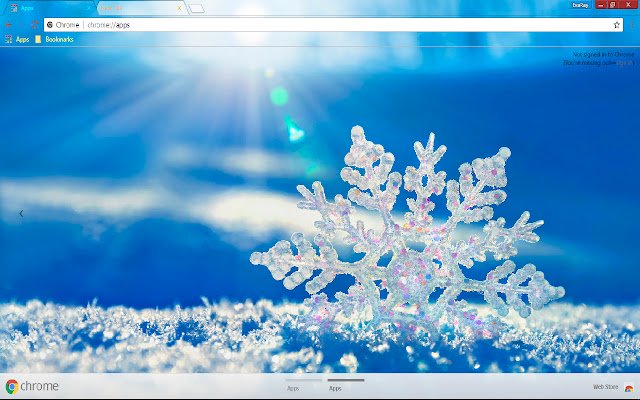 Flake Snow Nature Winter dari toko web Chrome untuk dijalankan dengan OffiDocs Chromium online