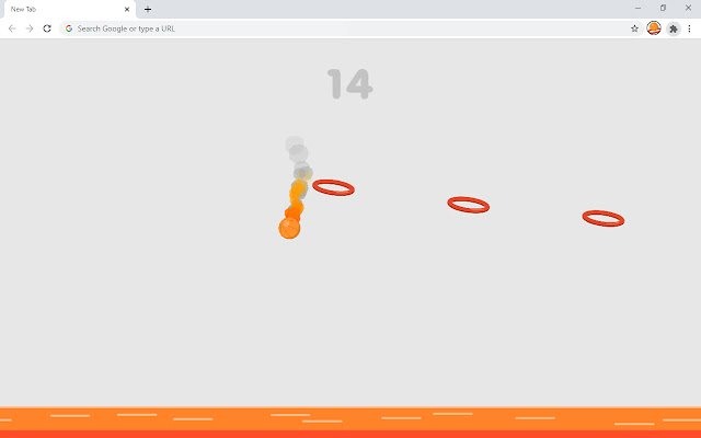 Flappy Basketball Game  from Chrome web store to be run with OffiDocs Chromium online