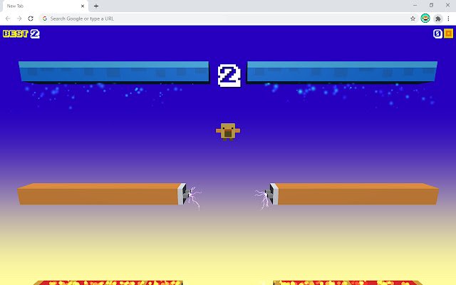 Flappy Bird Up Casual Game  from Chrome web store to be run with OffiDocs Chromium online