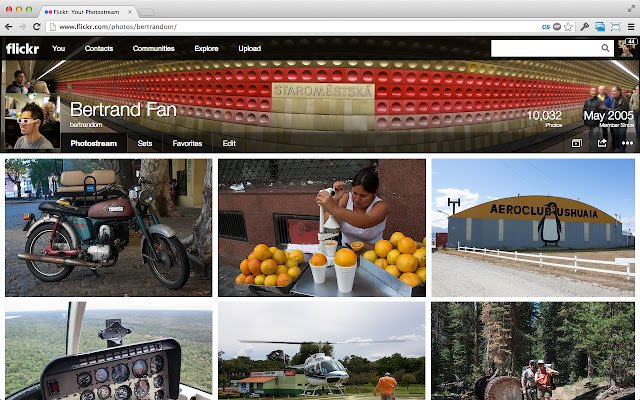 Flickr Universal Header Remover  from Chrome web store to be run with OffiDocs Chromium online