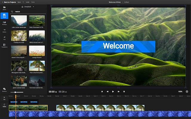 Flixier video editor  from Chrome web store to be run with OffiDocs Chromium online