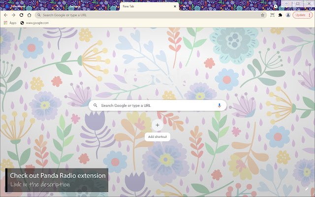 Flowers  from Chrome web store to be run with OffiDocs Chromium online