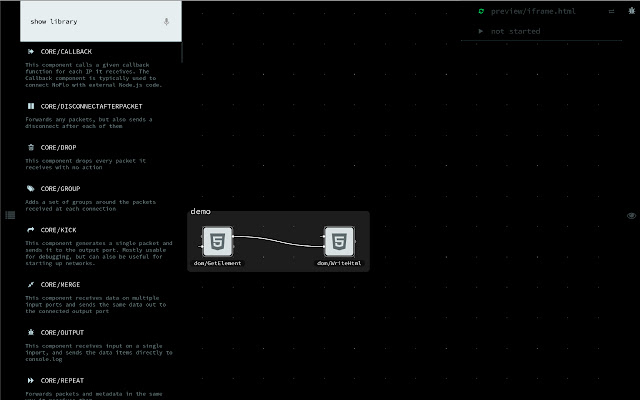 Chrome web mağazasından Flowhub, OffiDocs Chromium çevrimiçi ile çalıştırılacak