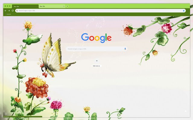 Flying butterfly grass  from Chrome web store to be run with OffiDocs Chromium online