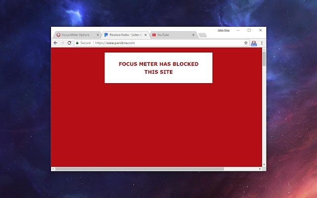 Focus Meter  from Chrome web store to be run with OffiDocs Chromium online