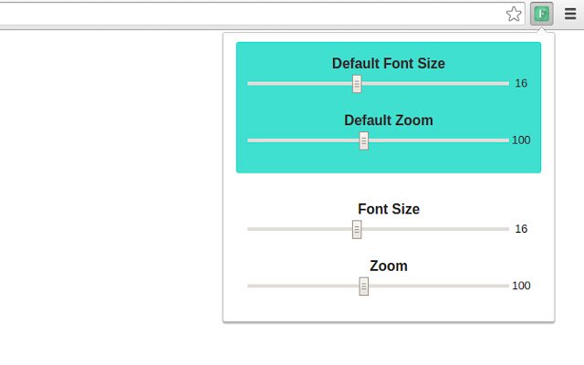 Font Size  from Chrome web store to be run with OffiDocs Chromium online