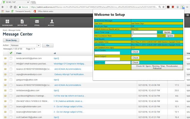 ForcePoint PreConfig da Chrome Web Store para ser executado com OffiDocs Chromium online