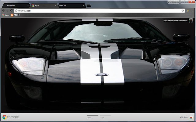 Ford GT Sports Car Supercar  from Chrome web store to be run with OffiDocs Chromium online