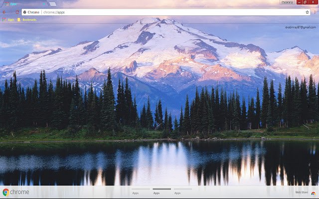 Forest Mountain Snow  from Chrome web store to be run with OffiDocs Chromium online