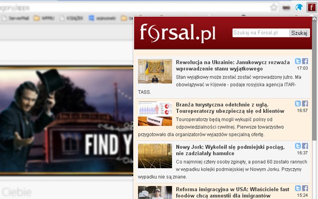 Forsal.pl  from Chrome web store to be run with OffiDocs Chromium online