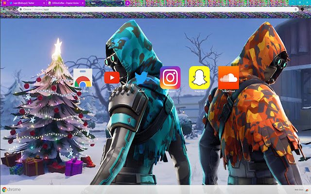 FORTNITE: BRIGHT FOUR EYED TWINS ART (BEST)  from Chrome web store to be run with OffiDocs Chromium online