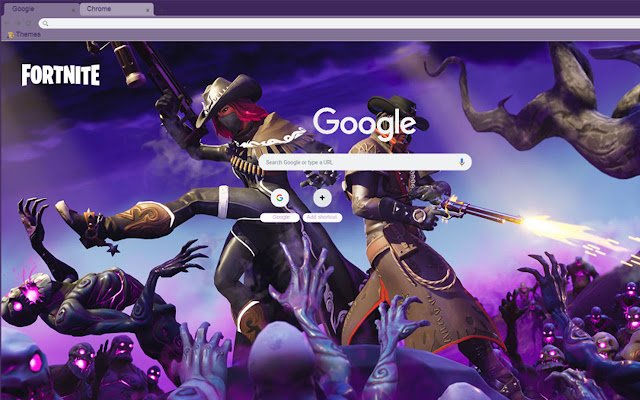 Chrome ウェブストアの Fortnite Deadfire And Calamity テーマが OffiDocs Chromium オンラインで実行可能