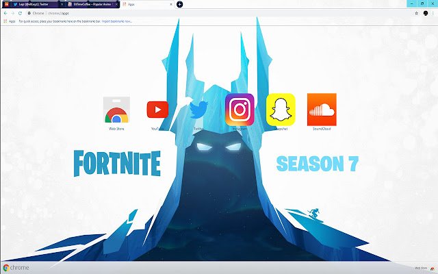 FORTNITE WINTER LOCATION! SNOWY SEASON 7 <3  from Chrome web store to be run with OffiDocs Chromium online