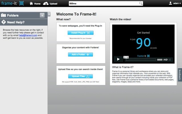 Frame it Plugin  from Chrome web store to be run with OffiDocs Chromium online