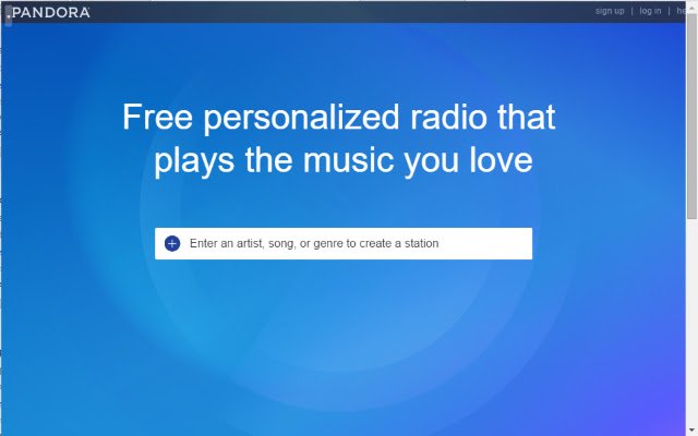 Frameless for Pandora  from Chrome web store to be run with OffiDocs Chromium online