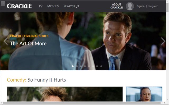 Frameless for Sony Crackle  from Chrome web store to be run with OffiDocs Chromium online